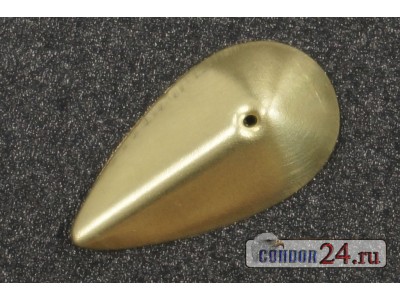 Чешуйки CR303 Щит грань, 17 х 9 мм., латунь, 500 шт.